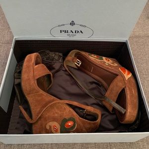 Prada vintage wedges